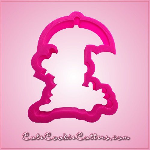 Pink Petunia The Puddle Jumper Cookie Cutter