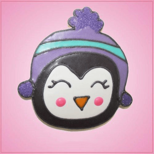 Pink Piper Penguin Cookie Cutter