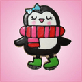 Pink Polly Penguin Cookie Cutter - Cheap Cookie Cutters