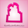 Pink Present Cookie Cutter