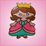 Pink Princess Cookie Cutter