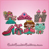 Pink Tiara Crown Cookie Cutter