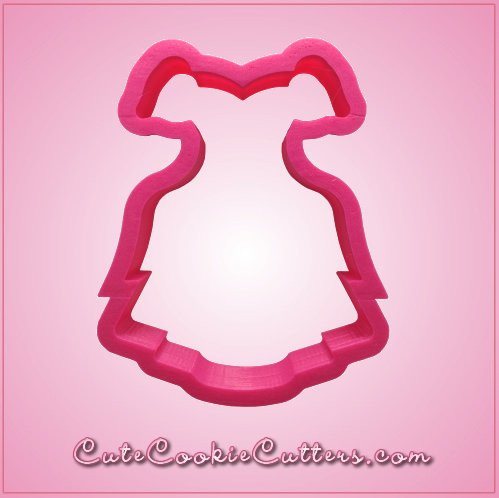 Pink Princess Dress Cookie Cutter
