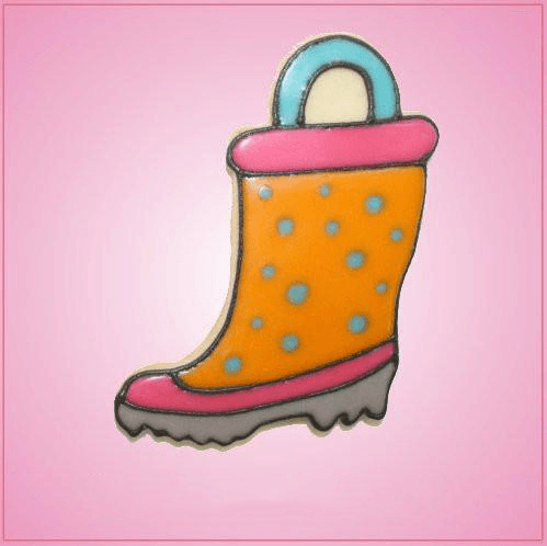 Pink Rain Boot Cookie Cutter