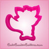 Pink Randy Raccoon Cookie Cutter 