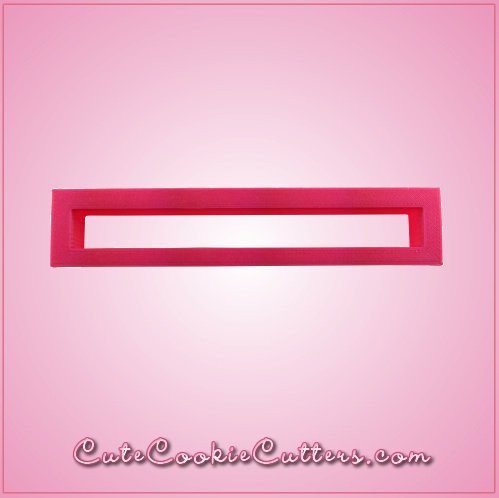 Pink Rectangle Stripe Cookie Cutter