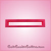 Pink Rectangle Stripe Cookie Cutter