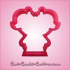 Pink Samantha School Girl Cookie Cutter