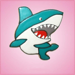 Pink Sammy Shark Cookie Cutter