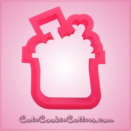 Pink Sand Bucket Cookie Cutter
