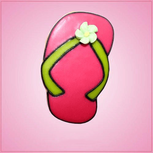 Pink Sandal With Sides Cookie Cutter