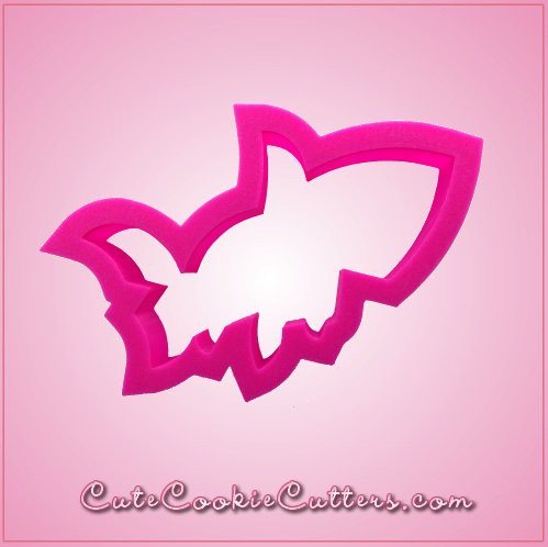 Pink Scotty Shark Cookie Cutter