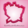 Pink Simone Snorkel Girl Cookie Cutter