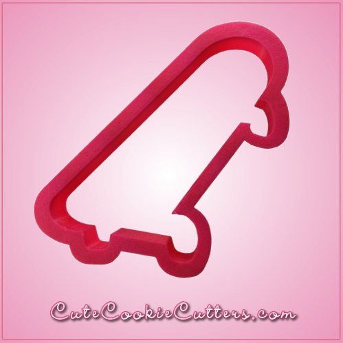 Pink Skateboard Cookie Cutter