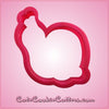 Pink Sloan Snail Cookie Cutter