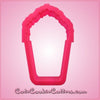 Pink Snow Cone Cookie Cutter
