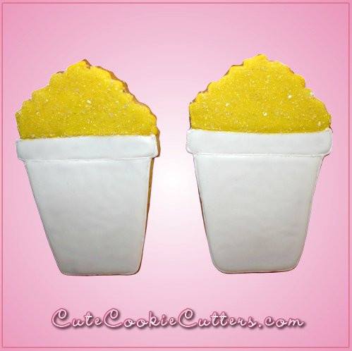 Pink Snow Cone Cookie Cutter