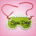 Pink Spa Mask Cookie Cutter