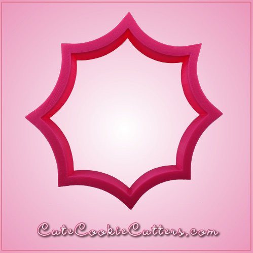 Pink Spider Web Cookie Cutter