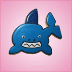 Pink Spike Shark Cookie Cutter