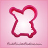 Pink Stanley Skateboard Boy On Ground Cookie Cutter