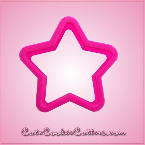 Pink Star Cookie Cutter