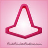 Pink Street Cone Cookie Cutter