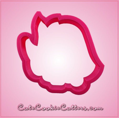 Pink Styracosaurus Cookie Cutter