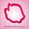 Pink Styracosaurus Cookie Cutter