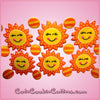 Pink Sun Cookie Cutter