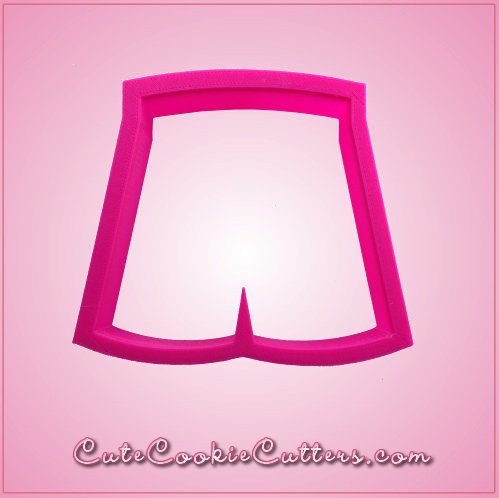Pink Swim Trunks Cookie Cutter - Cheap Cookie Cutters
