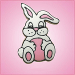 Pink Tami The Lop Eared Bunny Cookie Cutter