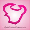 Pink Tex The Texan Bullhead Cookie Cutter
