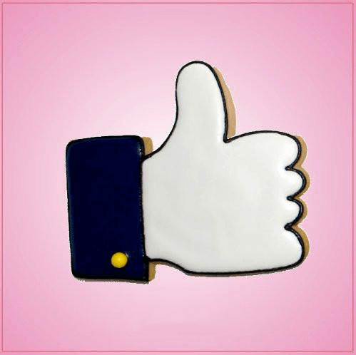Pink Thumbs Up Cookie Cutter