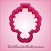 Pink Timmy Turkey With Pilgrim Hat Cookie Cutter