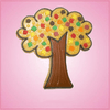 Pink Tree Cookie Cutter