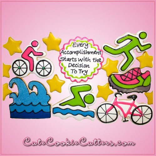 Pink Runner Cookie Cutter
