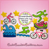 Pink Biker Cookie Cutter