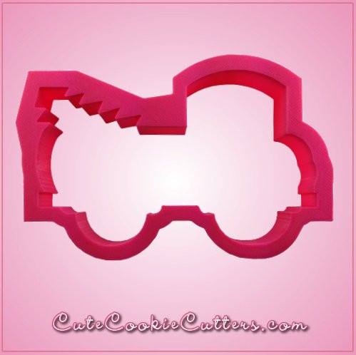Pink Truck With Tree Cookie Cutter