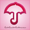 Pink Umbrella Cookie Cutter