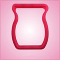 Pink Vase Cookie Cutter