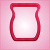 Pink Vase Cookie Cutter