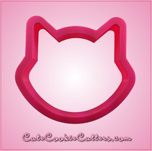 Pink Versatile Animal Head Cookie Cutter