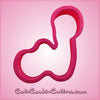 Pink Wade Worm Cookie Cutter