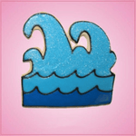 Pink Wave Cookie Cutter