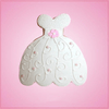 Pink Wedding Dress Cookie Cutter