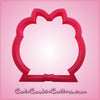 Pink Wendy Watermelon Eating Bear Cookie Cutter