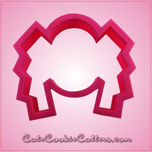Pink Wiggles Spider Cookie Cutter