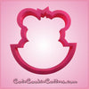 Pink Willow The Shy Bear With Watermelon Cookie Cutter