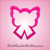 Pink Butterfly Winged Cancer Ribbon Cookie Cutter